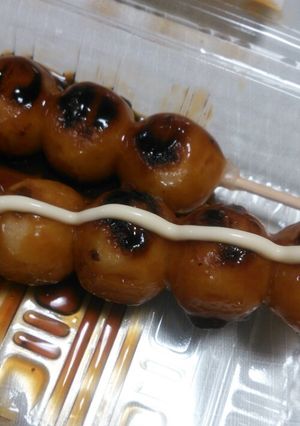 みたらし団子の食べ方♪-レシピのメイン写真