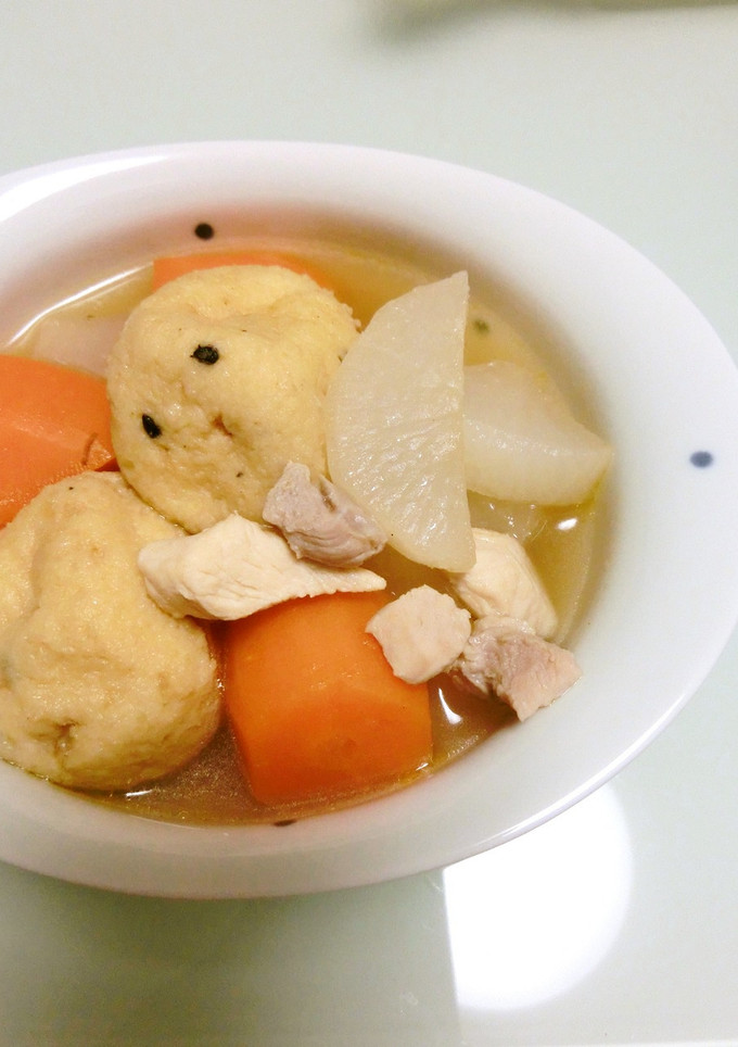 ほっこりやさしい♡がんもと大根の煮物♡-レシピのメイン写真