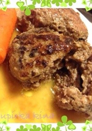 ブーケガルニで煮込みハンバーグ-レシピのメイン写真