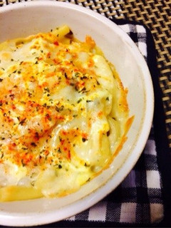 【25分】和風♡白味噌クリームグラタン-レシピのメイン写真