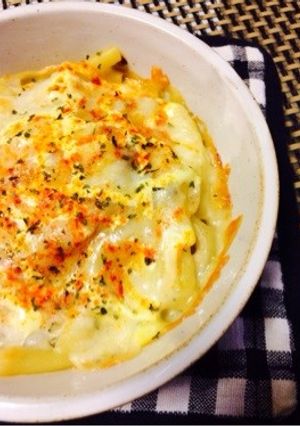 【25分】和風♡白味噌クリームグラタン-レシピのメイン写真