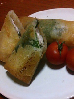 。.·*·鶏モモの梅しそ春巻き·*·.。-レシピのメイン写真