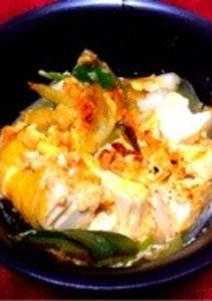 ネギと豆腐の卵とじ-レシピのメイン写真