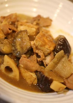 和風厚揚げカレー-レシピのメイン写真