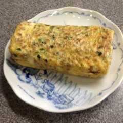 รูปของ うまうま！そぼろとニラの卵焼き
