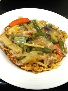 カリとろ♪あんかけ固焼きそば-レシピのメイン写真