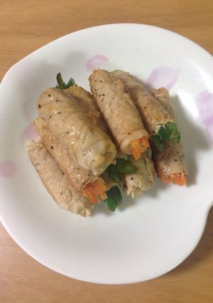 お弁当に♪彩り肉巻き☆-レシピのメイン写真