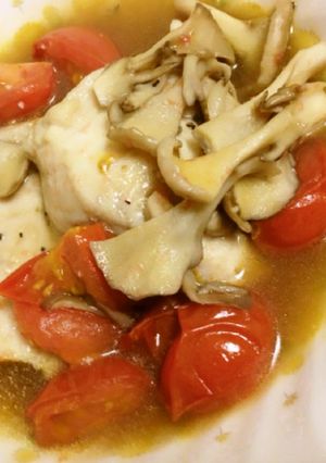 かじきのアクアパッツァ風-レシピのメイン写真
