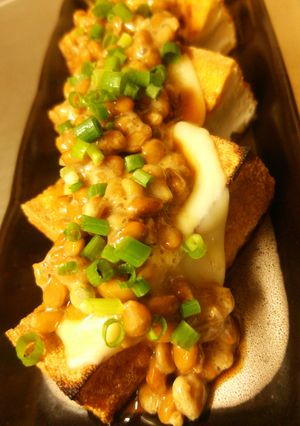 おつまみにも♪厚揚げチーズ納豆-レシピのメイン写真