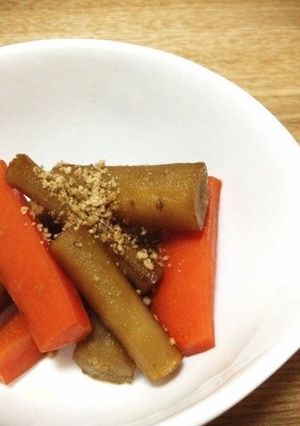 果歩料理＊ほくほくごぼう煮-レシピのメイン写真