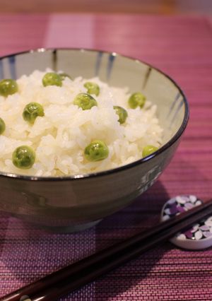茅乃舎だしで～大人なグリーンピースご飯✿-レシピのメイン写真