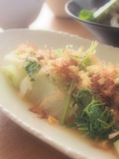 *白菜と豆苗のマヨポン酢和え*-レシピのメイン写真