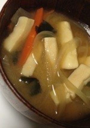 具沢山みそ汁-レシピのメイン写真