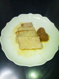 梅干しの種で♪さっぱり煮豚-レシピのメイン写真