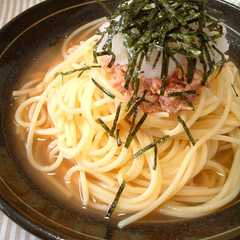 รูปของ ☆和風ツナおろしめんたいパスタ☆