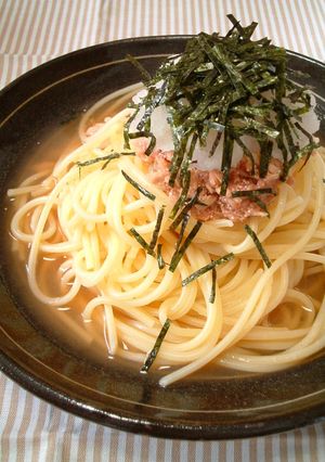☆和風ツナおろしめんたいパスタ☆-レシピのメイン写真