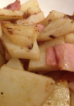 簡単じゃがベーコンのアンチョビバター焼き-レシピのメイン写真