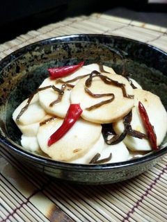 長芋と塩昆布のカラシ漬け-レシピのメイン写真