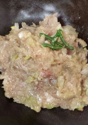鰺(アジ)のなめろう-レシピのメイン写真