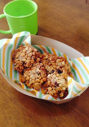 材料これだけ⁈グラノーラクッキー★-レシピのメイン写真