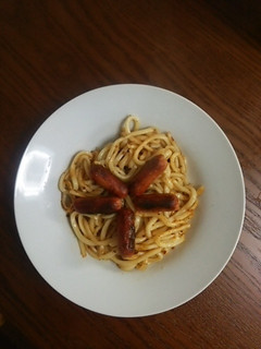 残り物で作った焼うどん-レシピのメイン写真