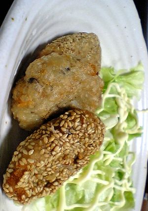 中華風サトイモコロッケ-レシピのメイン写真