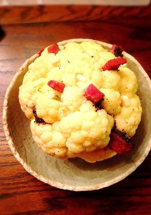 材料三つでカリフラワーの丸ごとイタリアン-レシピのメイン写真