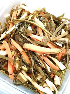 干したけのこと刻み昆布炒め-レシピのメイン写真