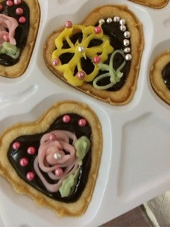 チョコでバラのデコレーション♡-レシピのメイン写真