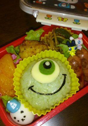 キャラ弁★マイク★モンスターズインク-レシピのメイン写真