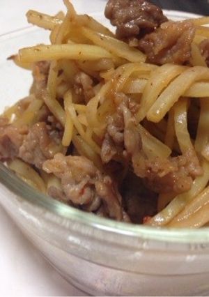 節約!大根の皮で☆豚キムチ☆-レシピのメイン写真