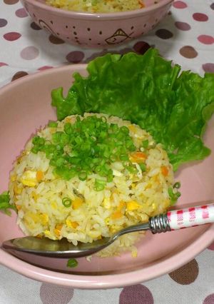 簡単！じゃこの梅昆布茶チャーハン♪-レシピのメイン写真