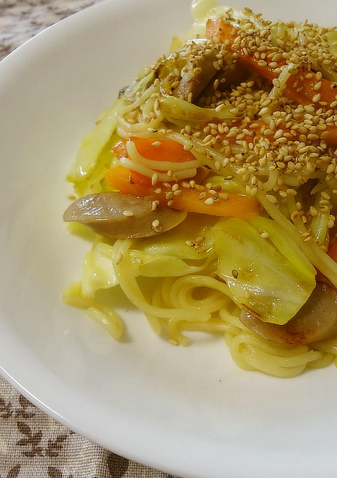 残り野菜で*簡単塩焼きそば-レシピのメイン写真