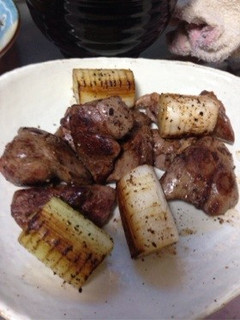 鶏レバーの塩焼き♡トロッとしっとり-レシピのメイン写真