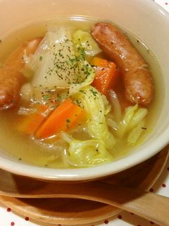 *うちのコンソメスープ*-レシピのメイン写真
