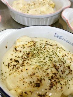 ★揚げ出し豆腐と白身魚のグラタン★-レシピのメイン写真