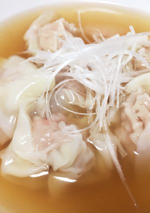 中華街の味！海老ワンタンスープ-レシピのメイン写真