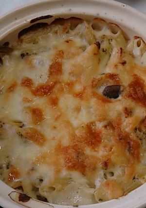 エビと帆立のペンネグラタン-レシピのメイン写真