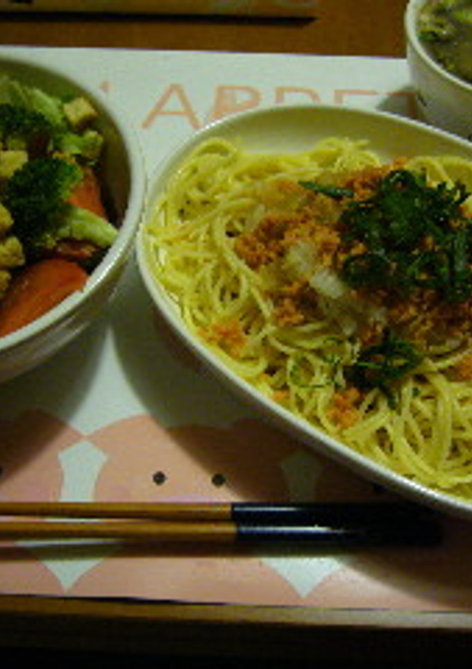 鮭と大根おろしの冷製パスタ-レシピのメイン写真