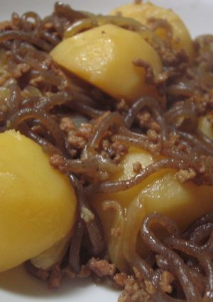 牛ミンチの肉じゃが-レシピのメイン写真