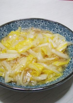 白菜のなめたけ炒め-レシピのメイン写真