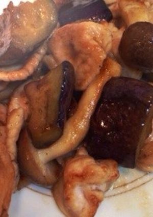 茄子＆しめじと豚肉の簡単炒め♪-レシピのメイン写真