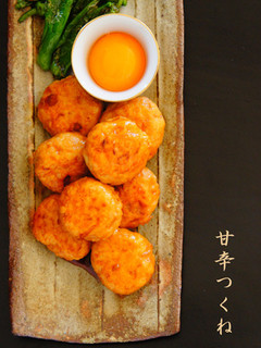 つくねの甘辛照焼き-レシピのメイン写真