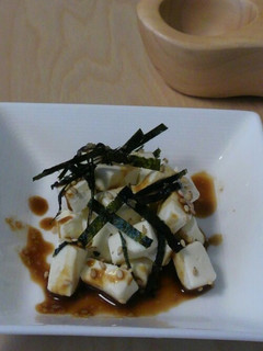 おつまみに♪クリームチーズのごまわさ醤油-レシピのメイン写真