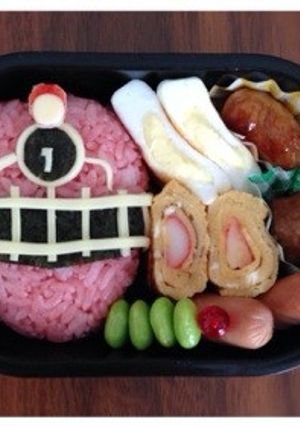 キャラ弁＊トッキュウジャー 1号＊-レシピのメイン写真
