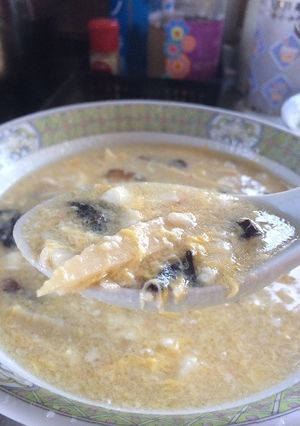 手作りスープで作る酸辣湯(サンラータン)-レシピのメイン写真