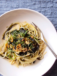 15分パスタ、乾燥海苔のアーリオオーリオ-レシピのメイン写真