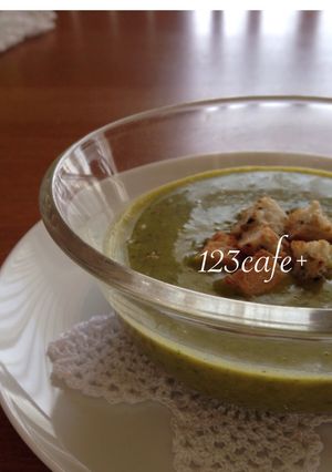 ほうれん草のクリーミーSOUP-レシピのメイン写真