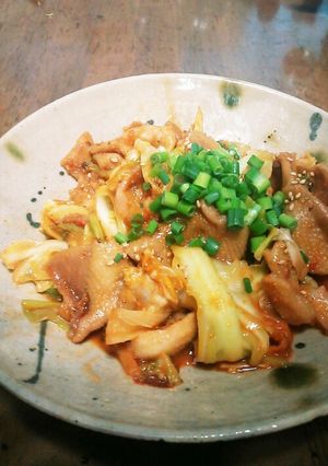 旨辛☆鶏皮のコチュジャン炒め-レシピのメイン写真