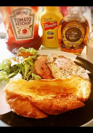 カフェ風☆簡単フレンチトースト-レシピのメイン写真